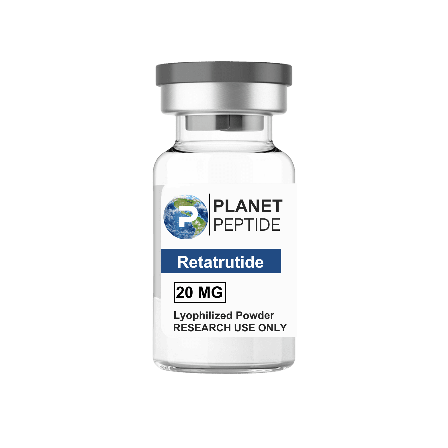 Planet-Peptide-Vials-1-1.png Bulk Retatrutide-RUO 20MG x 10 Vials - Image 1